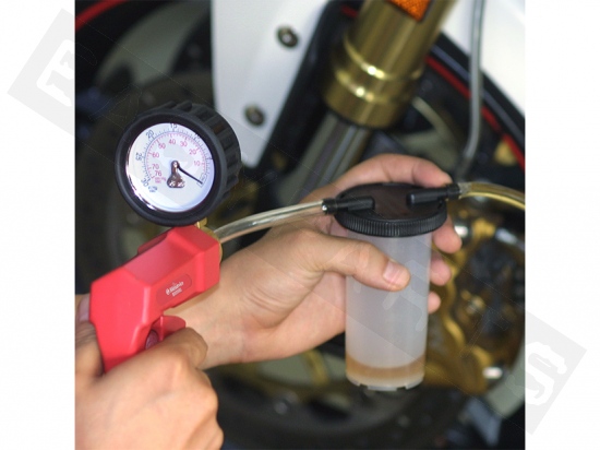 Pompa per disaerazione impianto frenante BIKE SERVICE freno /carburante
